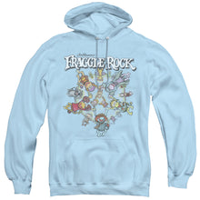 Load image into Gallery viewer, Fraggle Rock Spinning Gang Mens Hoodie Light Blue