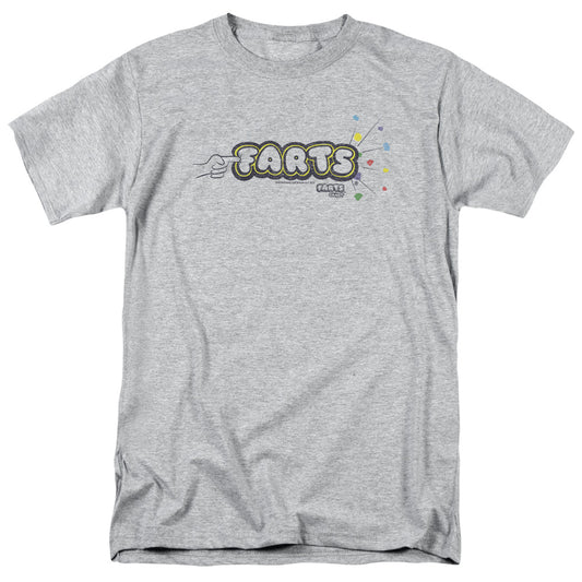 Farts Candy Finger Logo Mens T Shirt Athletic Heather