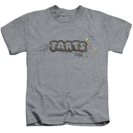 Farts Candy Finger Logo Juvenile Kids Youth T Shirt Athletic Heather