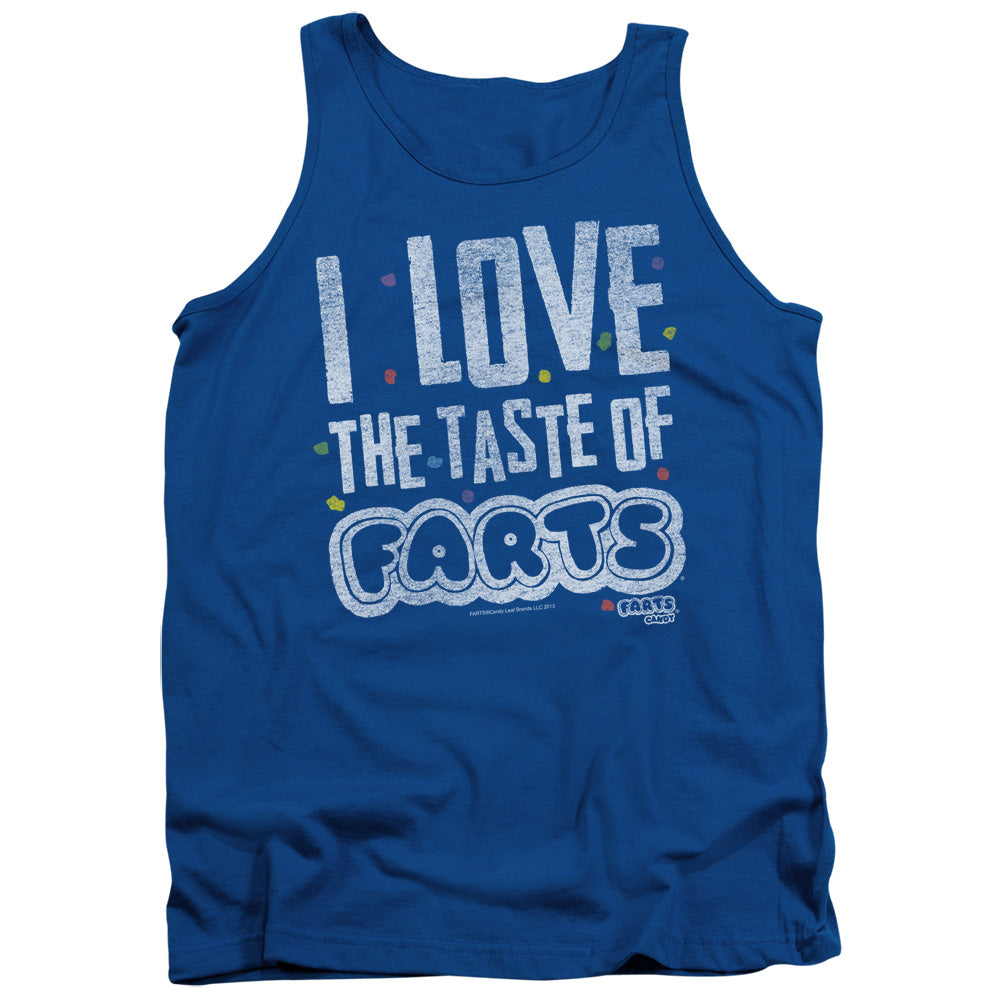 Farts Candy Tasty Farts Mens Tank Top Shirt Royal Blue