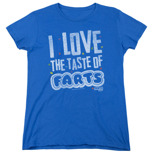 Farts Candy Tasty Farts Womens T Shirt Royal Blue