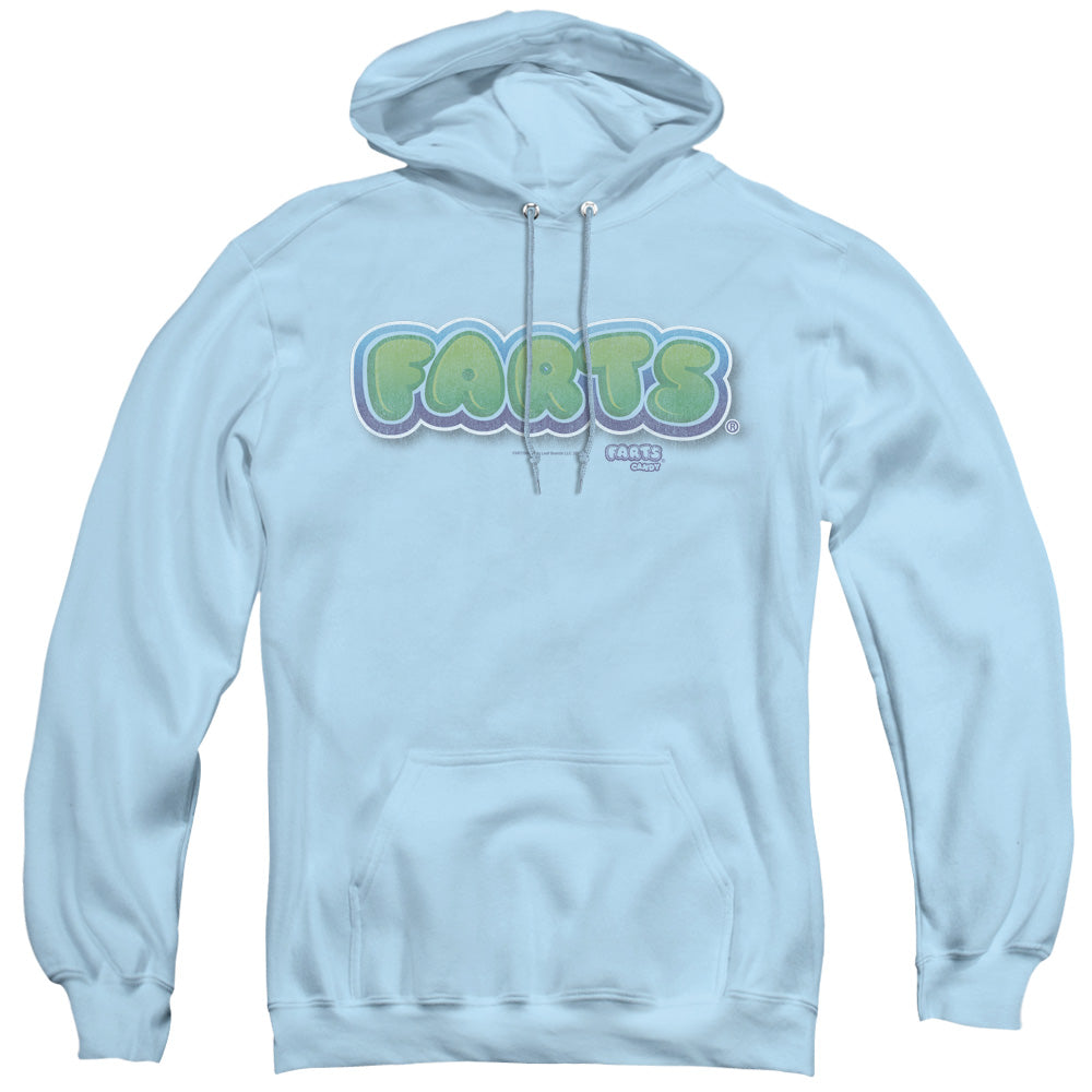 Farts Candy Logo Mens Hoodie Light Blue