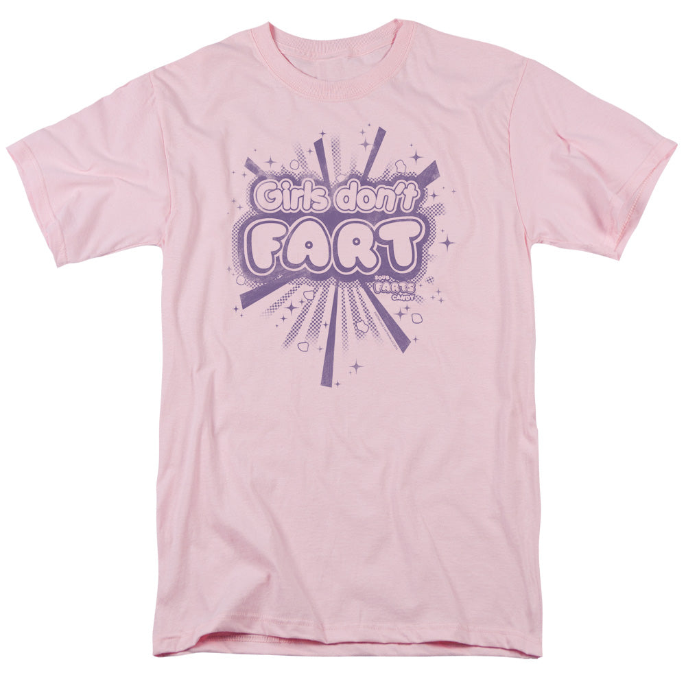 Farts Candy Girls Dont Fart Mens T Shirt Pink