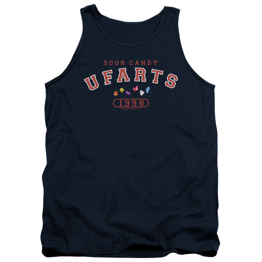 Farts Candy Fart University Mens Tank Top Shirt Navy