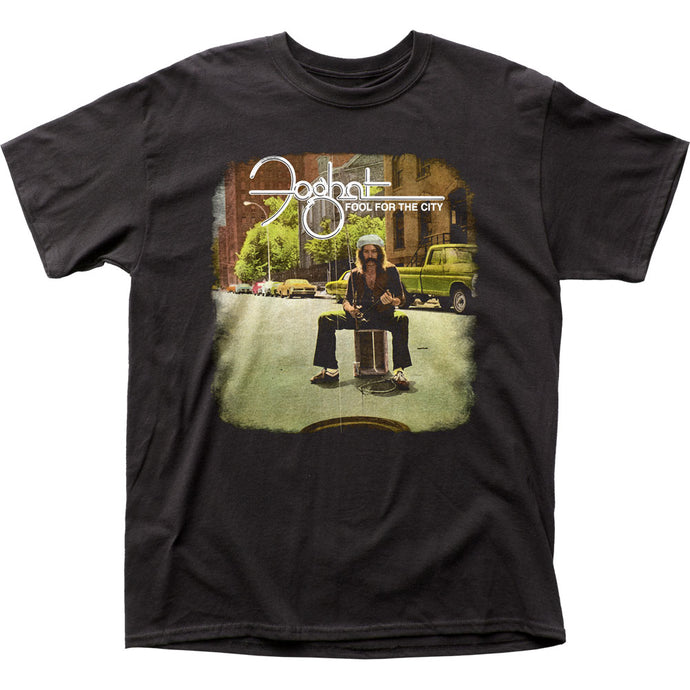 Foghat Fool for The City Mens T Shirt Black