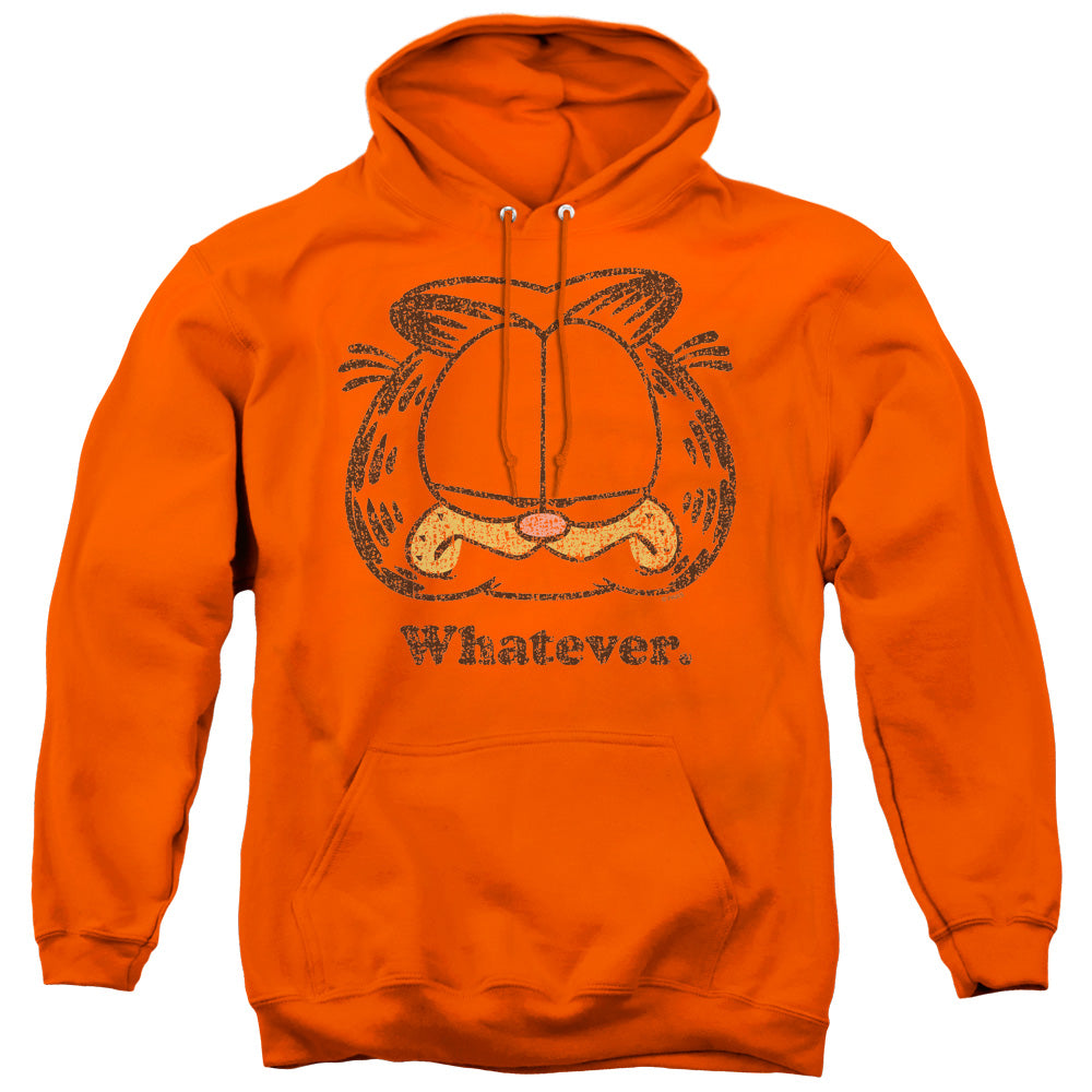 Garfield Whatever Mens Hoodie Orange