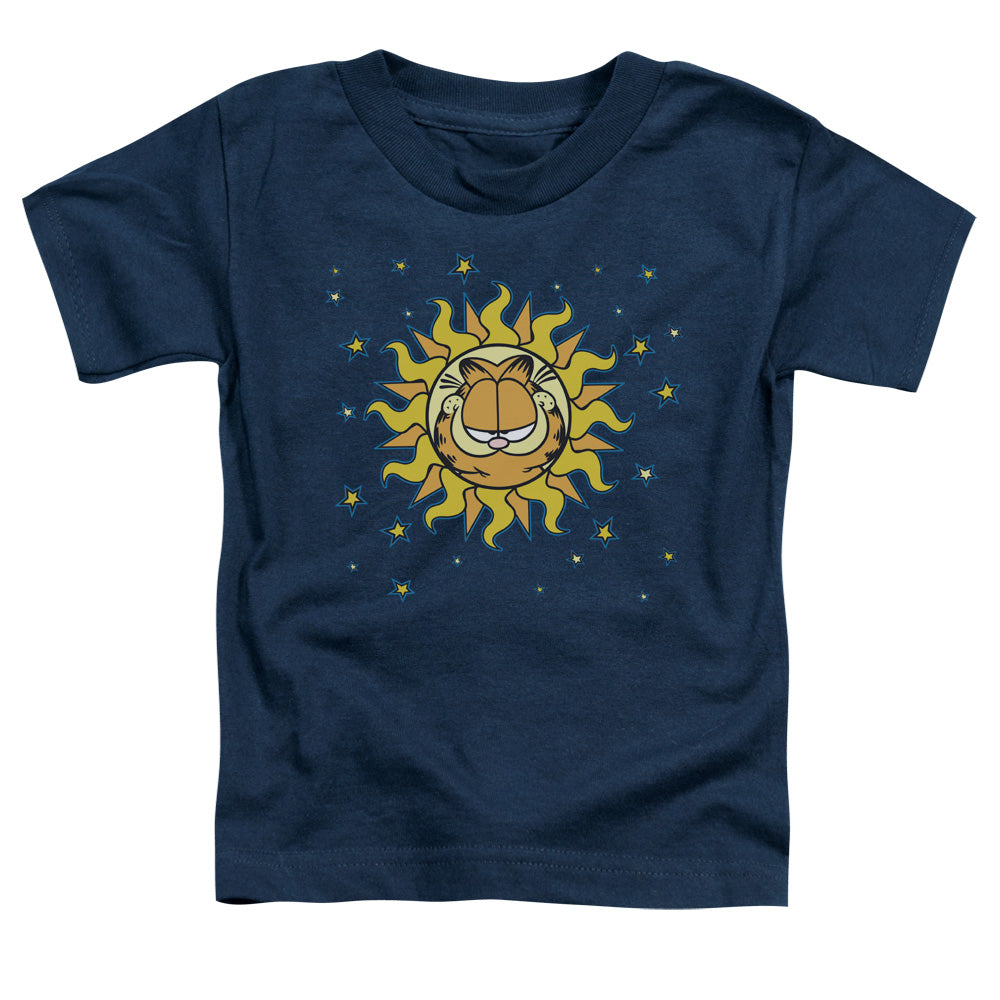 Garfield Celestial Toddler Kids Youth T Shirt Navy