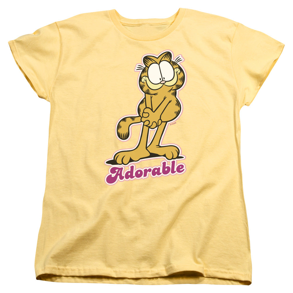 Garfield Adorable Womens T Shirt Banana