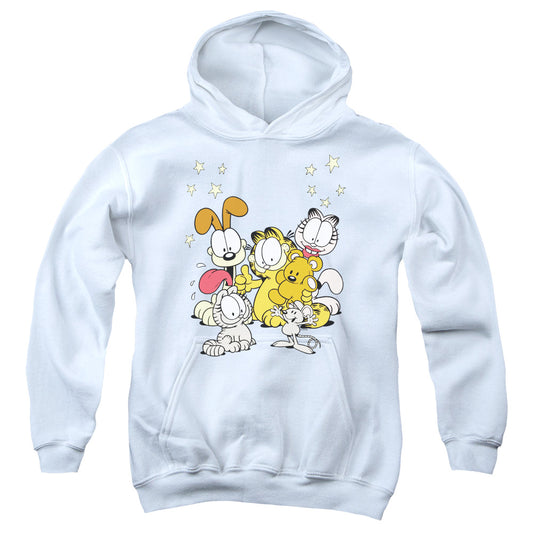 Garfield Friends Are Best Kids Youth Hoodie White