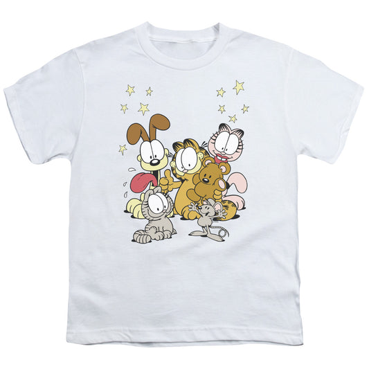 Garfield Friends Are Best Kids Youth T Shirt White