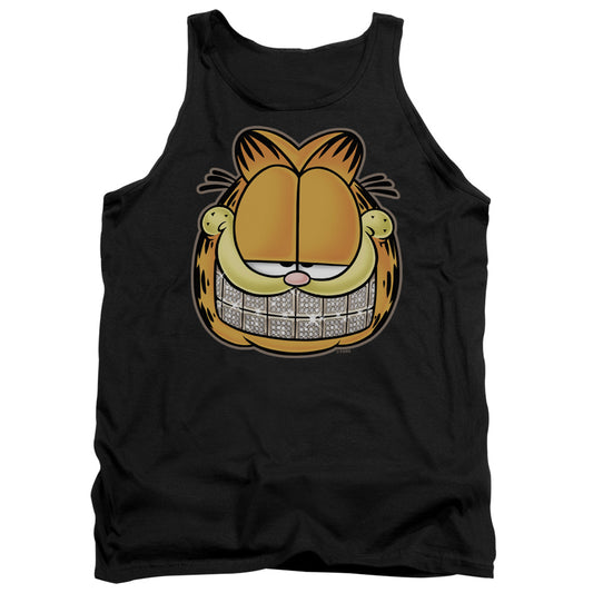 Garfield Nice Grill Mens Tank Top Shirt Black