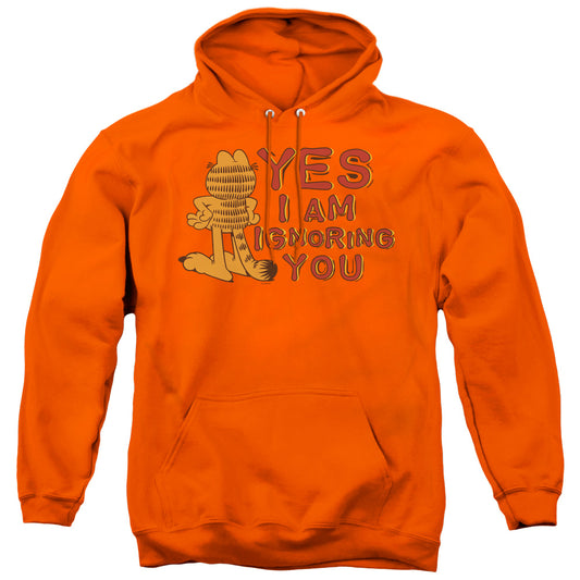 Garfield Yes I Am Mens Hoodie Orange