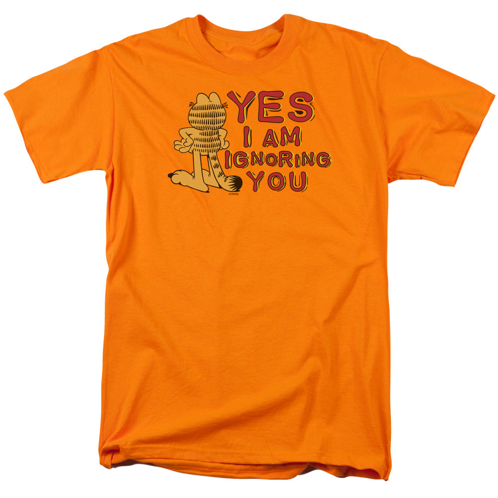 Garfield Yes I Am Mens T Shirt Orange