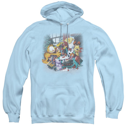 Garfield Mine! Mens Hoodie Light Blue