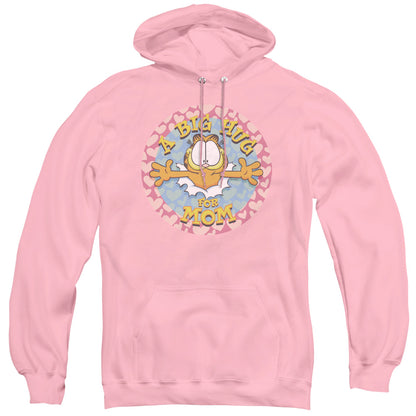 Garfield A Big Hug For Mom Mens Hoodie Pink