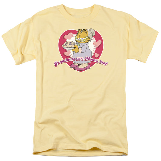 Garfield Dont Forget Grandma Mens T Shirt Yellow