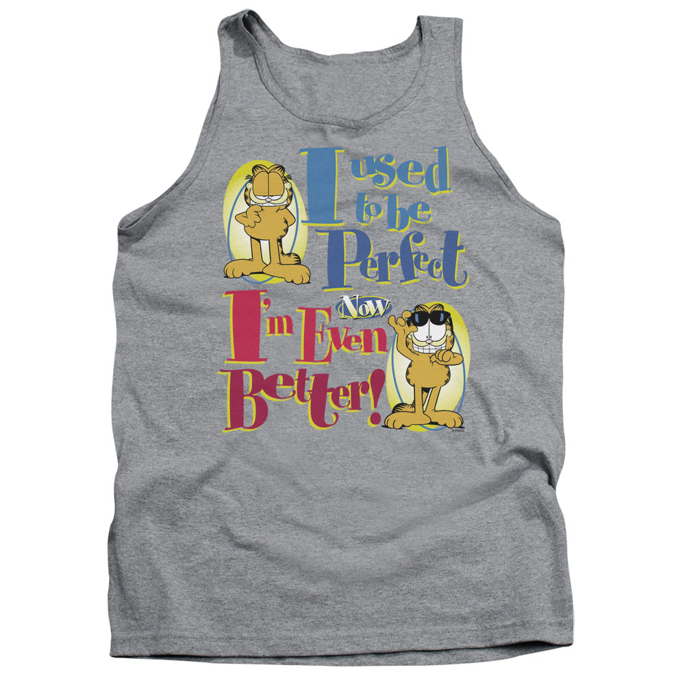 Garfield Even Better Mens Tank Top Shirt Athletic Heather