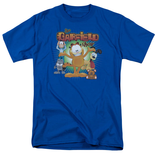 Garfield the Garfield Show Mens T Shirt Royal Blue