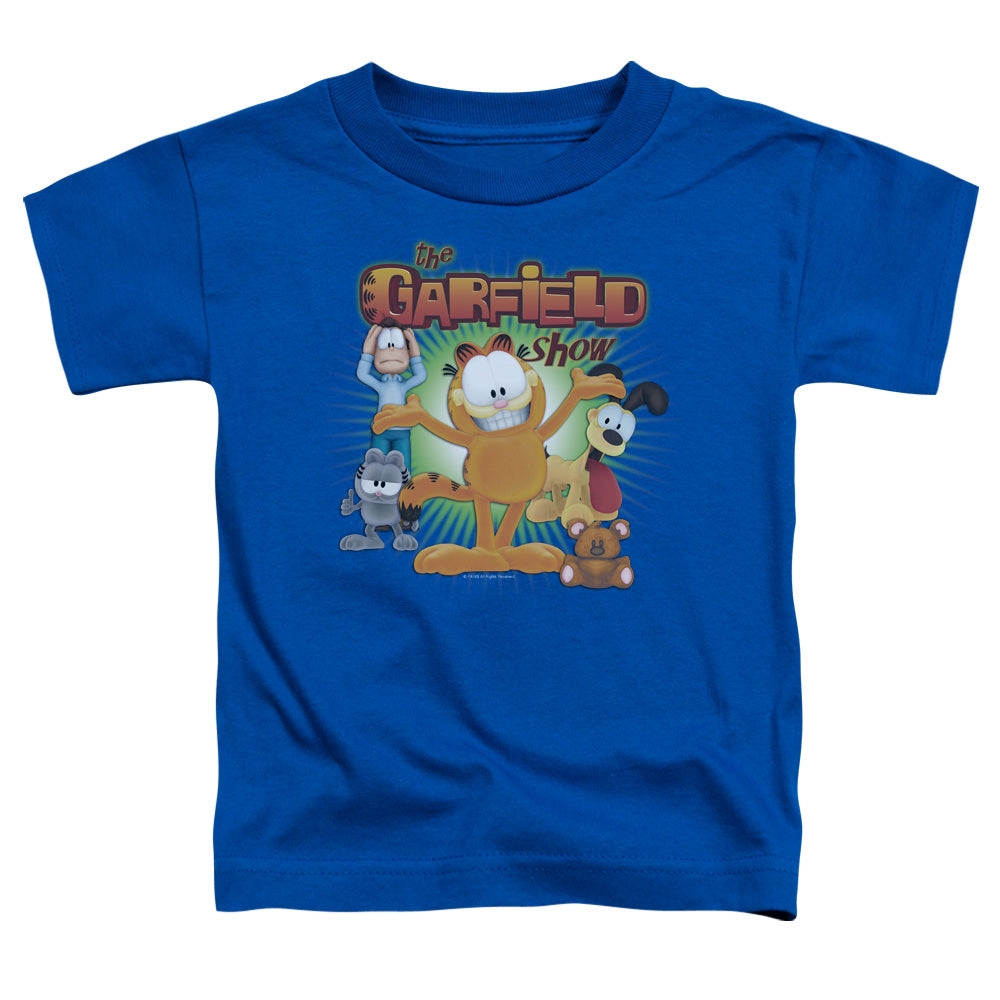 Garfield the Garfield Show Toddler Kids Youth T Shirt Royal Blue