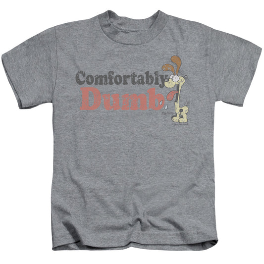 Garfield Comfortably Dumb Juvenile Kids Youth T Shirt Athletic Heather