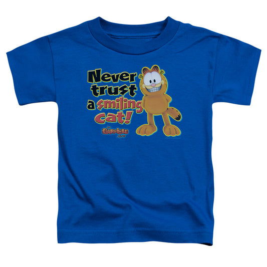 Garfield Iling Toddler Kids Youth T Shirt Royal Blue