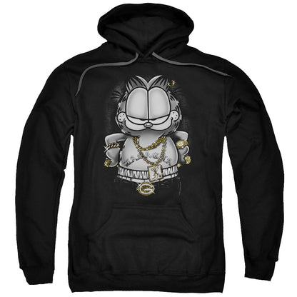 Garfield Lasagna For Life Mens Hoodie Black
