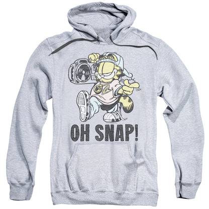 Garfield Oh Snap Mens Hoodie Athletic Heather
