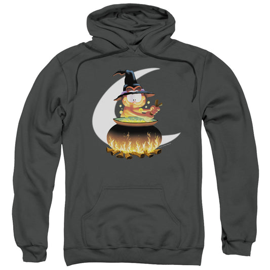 Garfield Stir The Pot Mens Hoodie Charcoal