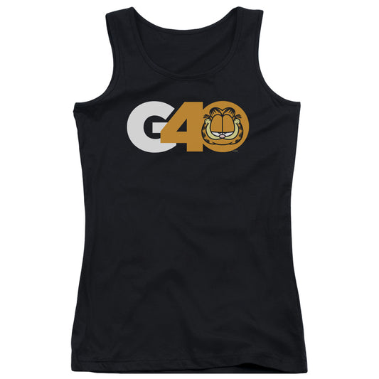 Garfield G40 Womens Tank Top Shirt Black