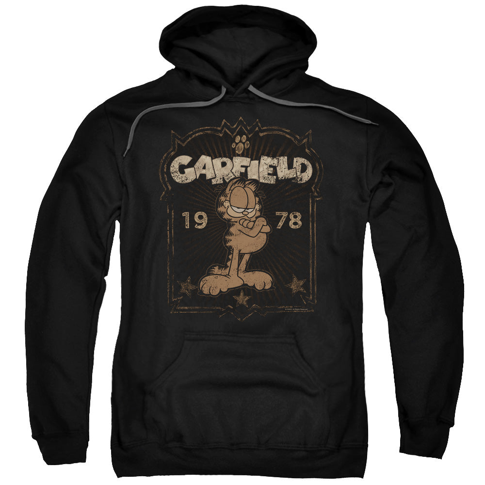Garfield Est 1978 Mens Hoodie Black