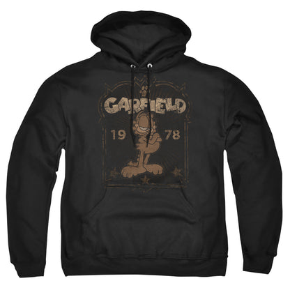 Garfield Est 1978 Mens Hoodie Black