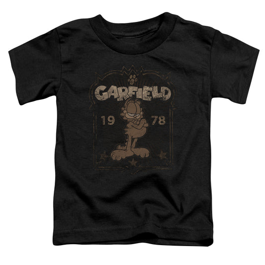 Garfield Est 1978 Toddler Kids Youth T Shirt Black