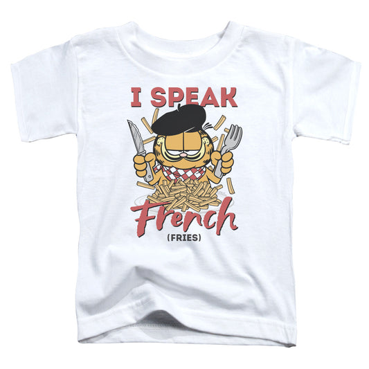Garfield Speaking Love Toddler Kids Youth T Shirt White