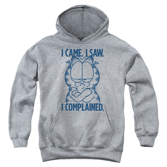 Garfield I Complained Kids Youth Hoodie Athletic Heather
