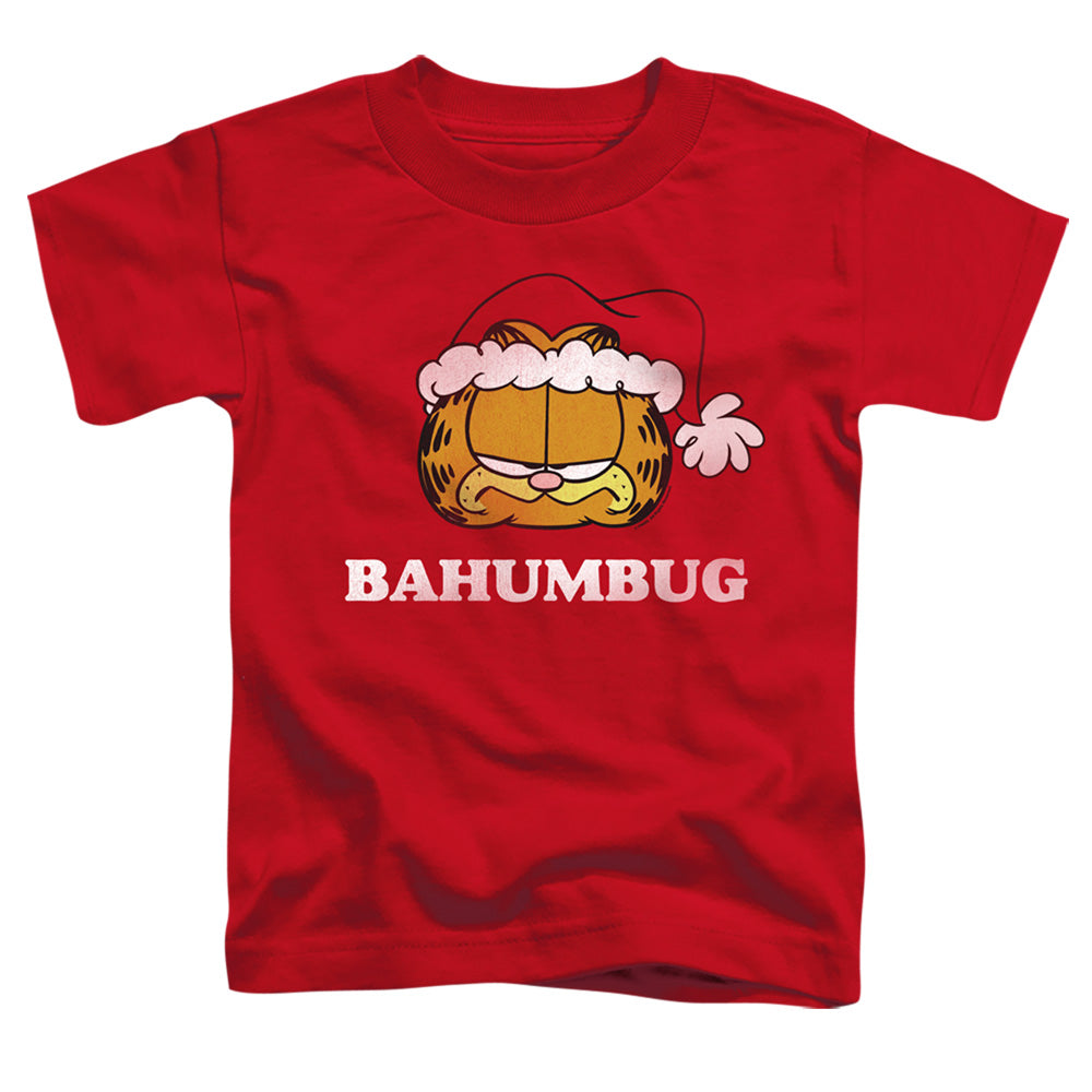 Garfield Bahumbug Toddler Kids Youth T Shirt Red