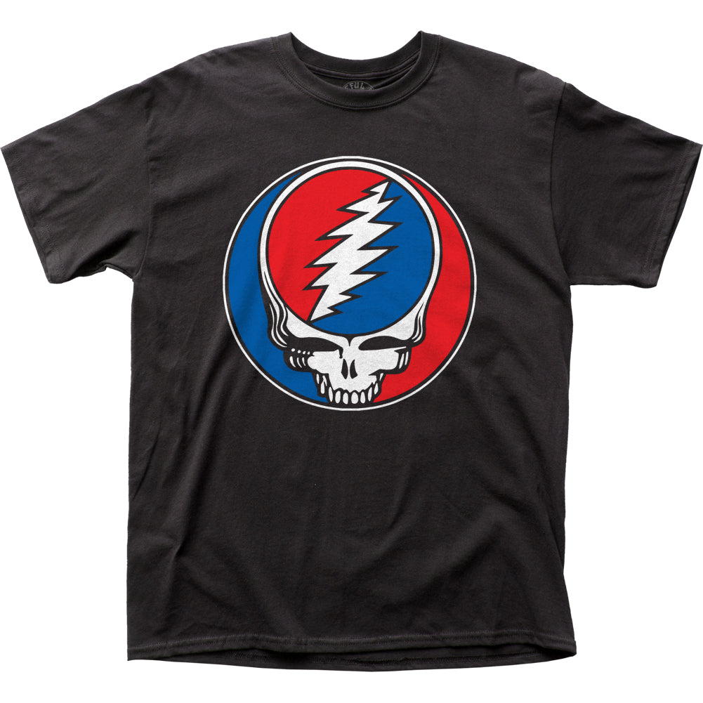 Grateful Dead Steal Your Face Mens T Shirt Black