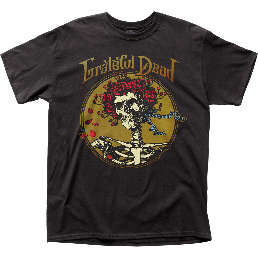 Grateful Dead Grateful Skull Mens T Shirt Black