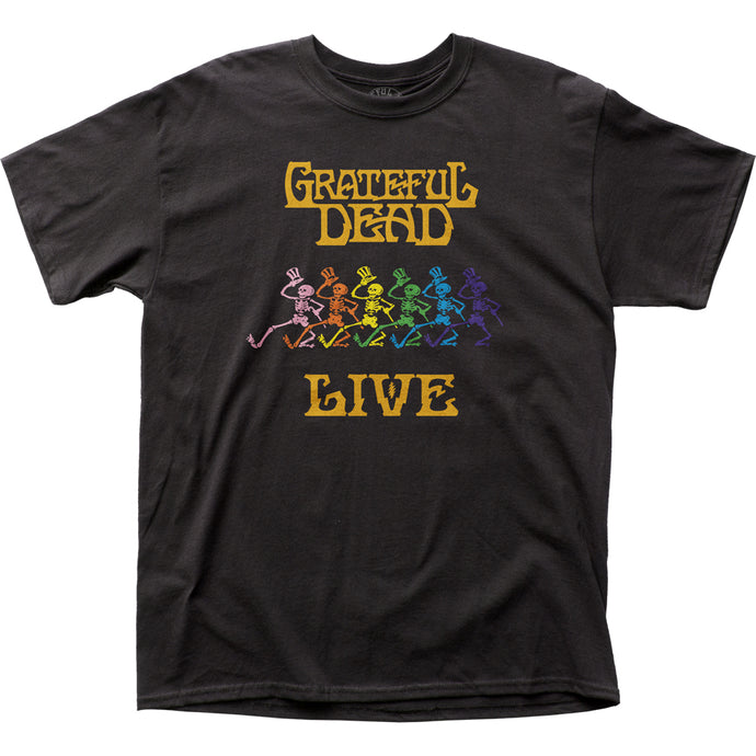 Grateful Dead Live Mens T Shirt Black