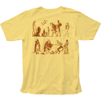 Genesis A Trick of the Tail Mens T Shirt Yellow