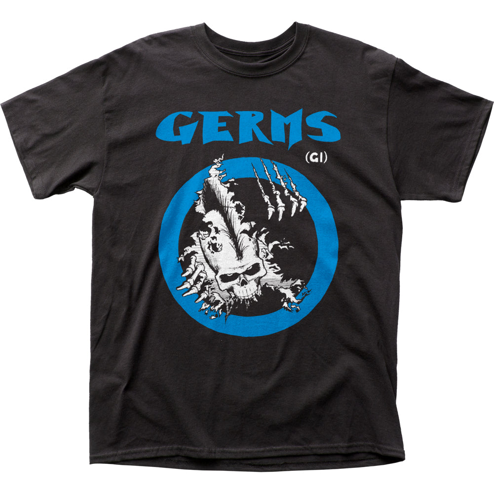 Germs G.I. Skull Mens T Shirt Black