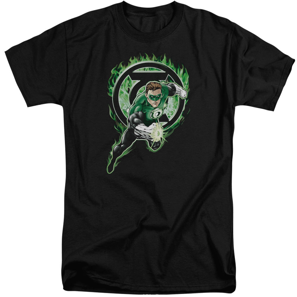 Green Lantern Space Cop Mens Tall T Shirt Black Officially Licensed