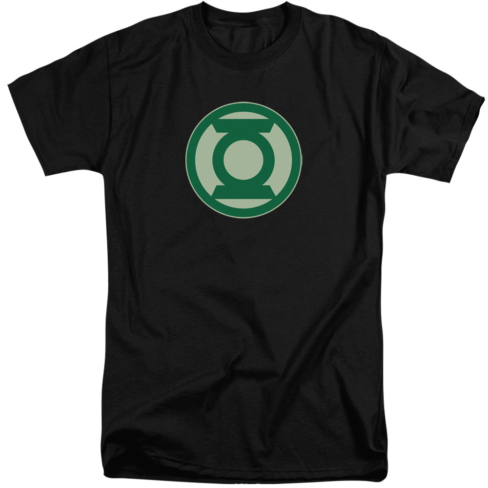 Green Lantern Green Symbol Mens Tall T Shirt Black Officially Licensed