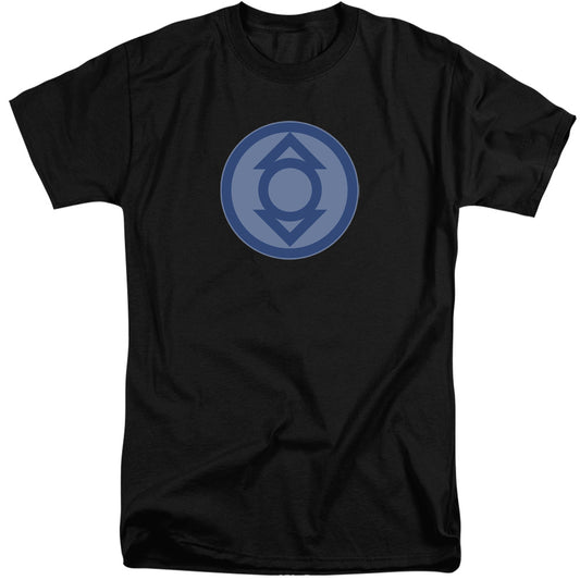 Green Lantern Indigo Symbol Mens Tall T Shirt Black Officially Licensed