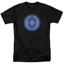 Load image into Gallery viewer, Green Lantern Indigo Symbol Mens T Shirt Black