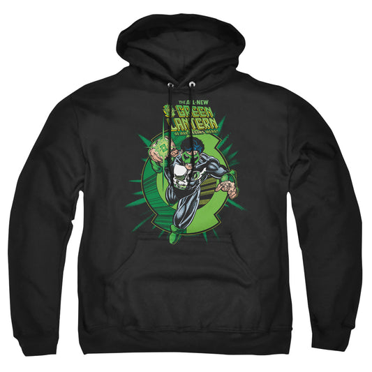 Green Lantern Rayner Cover Mens Hoodie Black Officially Licensed