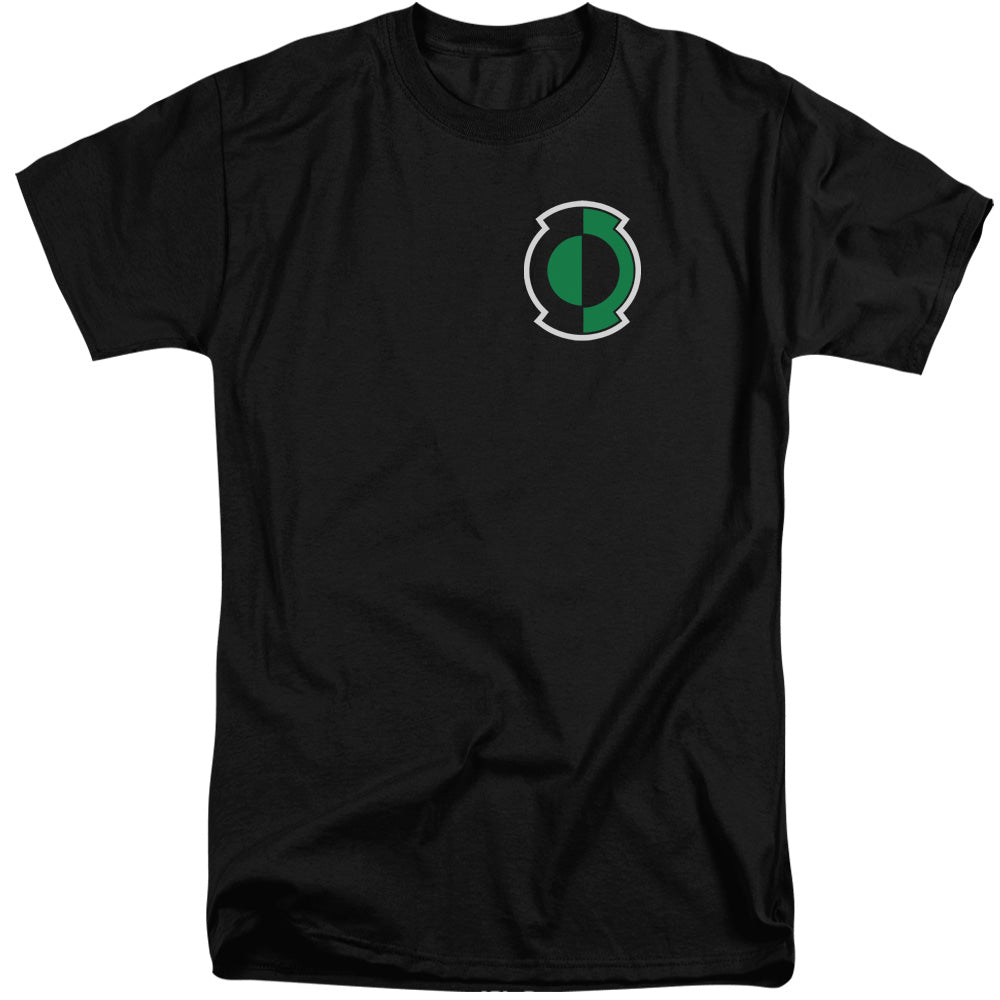 Green Lantern Kyle Logo Mens Tall T Shirt Black Officially Licensed