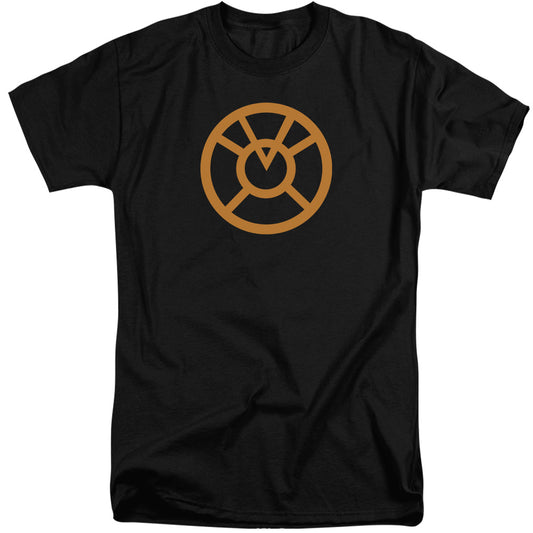 Green Lantern Orange Emblem Mens Tall T Shirt Black Officially Licensed