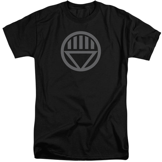 Green Lantern Grey Emblem Mens Tall T Shirt Black Officially Licensed