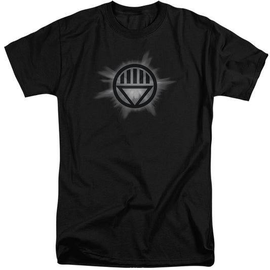 Green Lantern Black Glow Mens Tall T Shirt Black Officially Licensed