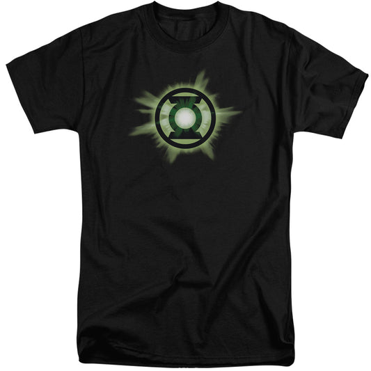 Green Lantern Green Glow Mens Tall T Shirt Black Officially Licensed